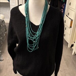 ❤️NEW black ribbed sweater ❤️